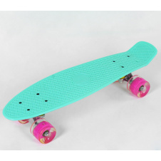 Скейт Пенни борд Best Board Turquoise Бирюзовый (74182)