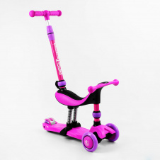 Фото - Самокат-велобег трехколесный Best Scooter колеса PU со светом 3 в 1 70 кг Violet (105656) Самокат-велобег трехколесный Best Scooter колеса PU со светом 3 в 1 70 кг Violet (105656)