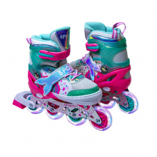 Детские ролики Scale Sports Mermaid 30-33 18-20.5 Разноцветный (1803913640)