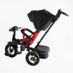 Велосипед трехколесный детский Best Trike USB 12"/10" Черно-красный (164864) Олександрія