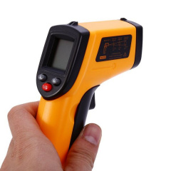 Бесконтактный инфракрасный термометр Vktech GM320 до 380 градусов Оранжевый (100099) Черновцы