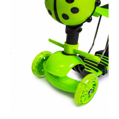 Самокат многофункциональный Scale Sports Божья коровка 60 кг 5 in 1 Green Киев