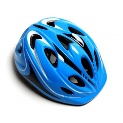Защитный шлем с регулировкой размера Scale Sports M 52-56 см Blue (330051852) Нежин