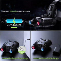 Очки ночного видения ПНВ с видео/фото записью и креплением на голову Dsoon NV8160 135 х 115 х 52 мм (100950) Червоноград