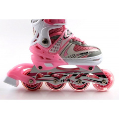 Роликовые коньки Happy 38-42 Pink (518333674-L) Хмельницкий
