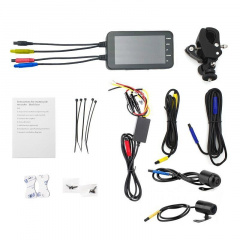 Видеорегистратор для мотоцикла на 2 камеры FHD 1080P wifi G-sensor (100572) Київ