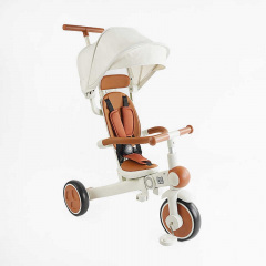Велосипед-трансформер трехколесный Best Trike 10"/8" Бежевый (163778) Королево