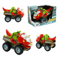 Машина музыкальная Yufeng Animal car 21х11х13 см Разноцветный (147114) Дніпро