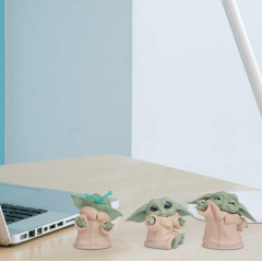 Набор игровых фигурок Sanix Звездные войны: Мандалорец Baby Yoda 5 шт (ASW1100198) Бровари