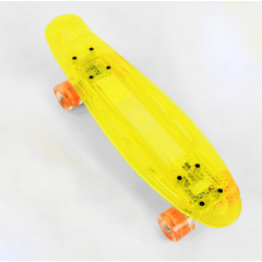 Скейт Пенни борд Best Board Yellow (04526) Обухів