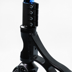 Самокат трюковый пеги алюминиевый диск и дека колёса Best Scooter Portal HIC-система PU Black and blue (114052) Тернополь