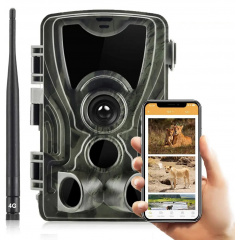 Фотоловушка 4G камера для охоты c передачей 4K видео на смартфон Suntek HC-801Pro 30мп фото (100829) Чугуїв