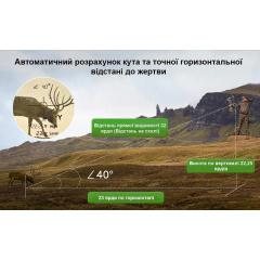 Лазерный дальномер профессиональный с измерением угла Boblov NK-1000 до 1000 м (100904) Енергодар