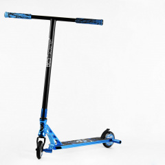 Самокат трюковый Best Scooter Skull and Snake HIC-система пеги алюминиевый диск и дека 100 кг Blue (107489) Бердянськ