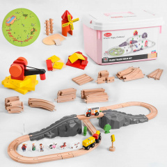 Железная дорога Onshine Ферма Train Trask-Farm Set 37 х 30 х 23 см Multicolor (106057) Нова Прага