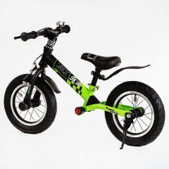 Велобег детский Corso Skip Jack 12" Green and black (119238) Нововолинськ