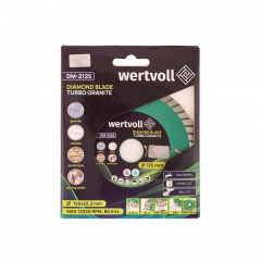 Диск алмазный Wertvoll TURBO Granite 125х2.4 мм (DM-2125) Ніжин