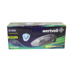 Пылесос автомобильный WERTVOLL 2500 PA 12 V 5 A 60 Вт (AC-2500) Генічеськ