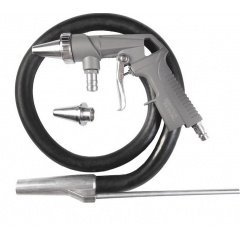 Пневмопистолет пескоструйный MASTERTOOL Ø 6мм со шлангом, 320-420 л/мин, 10 бар (81-8706) Калуш