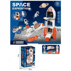 Игровой набор Yufeng Космическая ракета 26 х 20 х 43 см White (124164) Оріхів