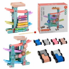 Детская парковка Yufeng Fan Racing Track 30 х 9 х 30 см Multicolor (103953) Оріхів