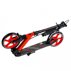 Самокат двухколесный Skyper 70 кг Black and Red (125030) Кропива