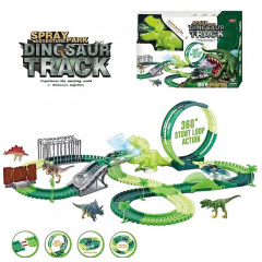 Автомобильный трек RC Toys Дино площадка 225 элементов 500 см Green (139101) Костополь