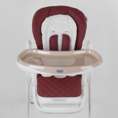 Стульчик для кормления Toti W-22019 Burgundy/White (96508) Киев