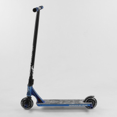 Самокат трюковый Best Scooter "SIMBIOTE" HIC-система, ПЕГИ, алюминиевый диск и дека Black/Blue (102310) Житомир