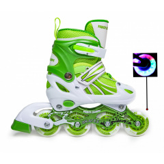Ролики Power Champs. Green (размер 29-33) 1599616271 Городок