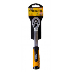Трещотка гнутая MASTERTOOL 3/8" 72Т (78-0121) Володарськ-Волинський