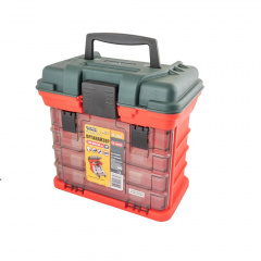 Органайзер с выдвижными боксами MASTERTOOL 4 шт 73 секции 11" 279х184х254 мм (79-3182) Чернігів