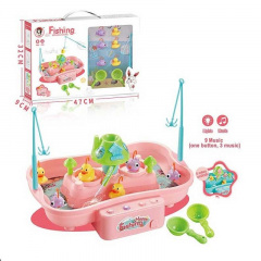 Игровой набор Fishing ROI Рыбалка 47 х 9 х 32 см Pink (140710) Нікополь