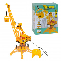 Кран на радиоуправлении Yufeng 25 х 13 х 31 см Yellow (81960) Гуляйполе
