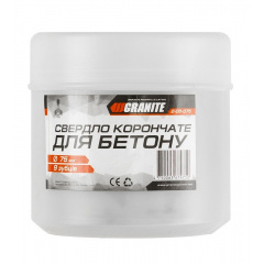 Сверло корончатое для бетона GRANITE 75 мм 9 зубцов Grey (2-08-075) Мукачево