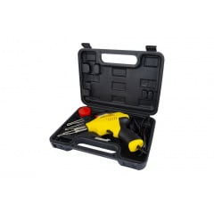 Паяльник импульсный с трансформатором MASTERTOOL 3 режима 200 Вт 220-240 V 50 Hz 0-500°С LED Yellow and Black (44-0002) Оріхів