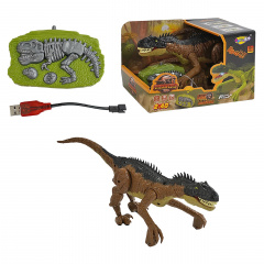 Динозавр на радиоуправлении nanyu Dinosaur World 3,7 V 2,4 G Коричневый (158756) Чернігів