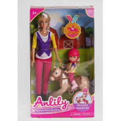 Набор кукол AnLily Верховая езда 2 куклы Multicolor (107911) Київ