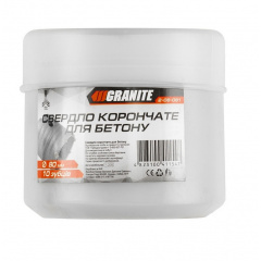 Сверло корончатое для бетона GRANITE 80 мм 10 зубцов White (2-08-081) Южноукраинск