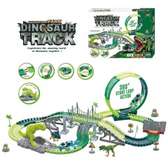 Автомобильный трек RC Toys Дино площадка 193 элемента Green (140230) Ворожба