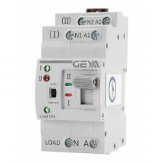 Автомат ввода резерва Geya G2R-63 2 полюса 63 А DIN (101062) Вишневе