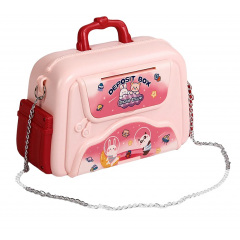Детская копилка Sobebear Сумочка 23х9х17 см Розовый (156776) Черноморск
