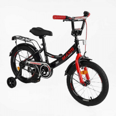 Детский велосипед 16" Corso Maxis Черный (162154) Ровно