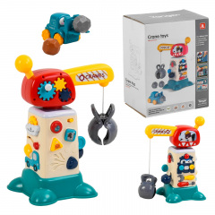 Музыкальная игра Yanger Грузоподъемный кран 14х12х30 см Разноцветный (104642) Коростень