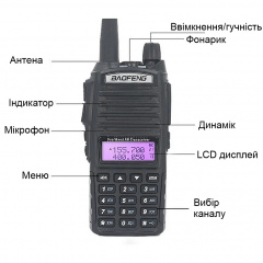 Рация Baofeng UV-82 8W PRO VHF/UHF 2xPTT 10 км (100832) Хмельницкий