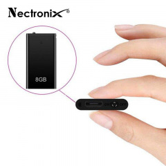 Мини диктофон с активацией голосом Nectronix R12, 8 Гб, аккумулятор на 18 часов записи (100782) Винница