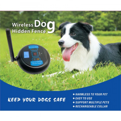 Беспроводной электронный забор для собак Pet Wireless Dog Fence WDF-600 с 1 ошейником (100821) Черкассы