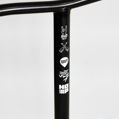 Самокат трюковый Best Scooter Hop Pro HIC-система пеги алюминиевый диск и дека колёса PU Black (115636) Орехов
