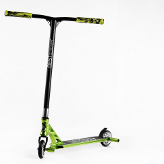 Самокат трюковый Best Scooter Spider HIC-система пеги алюминиевый диск и дека колёса PU 100 кг Green (107488) Іршава