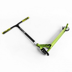 Самокат трюковый Best Scooter Spider HIC-система пеги алюминиевый диск и дека колёса PU 100 кг Green (107488) Іршава
